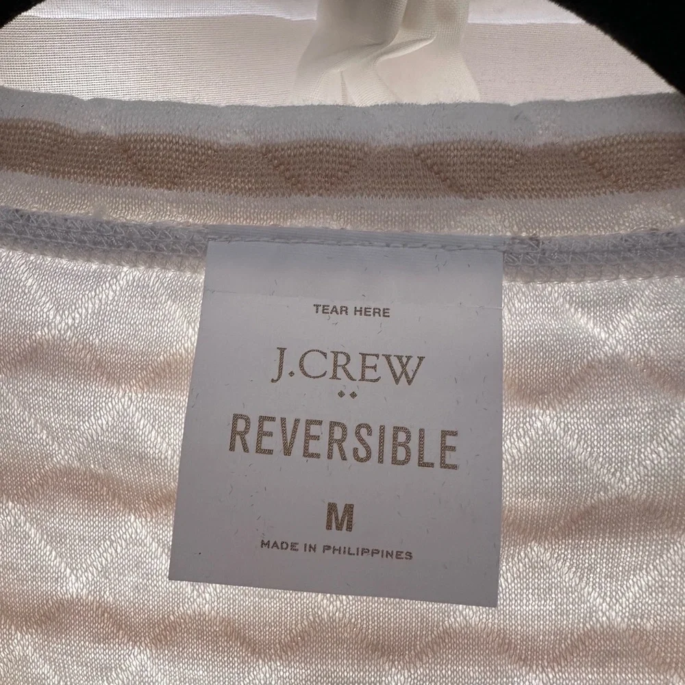 J. Crew Reversible Pullover - Picture 2 of 5